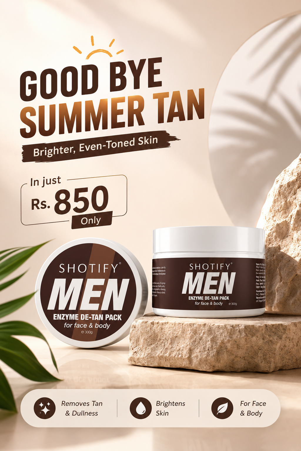 Enzyme-De Tan Pack