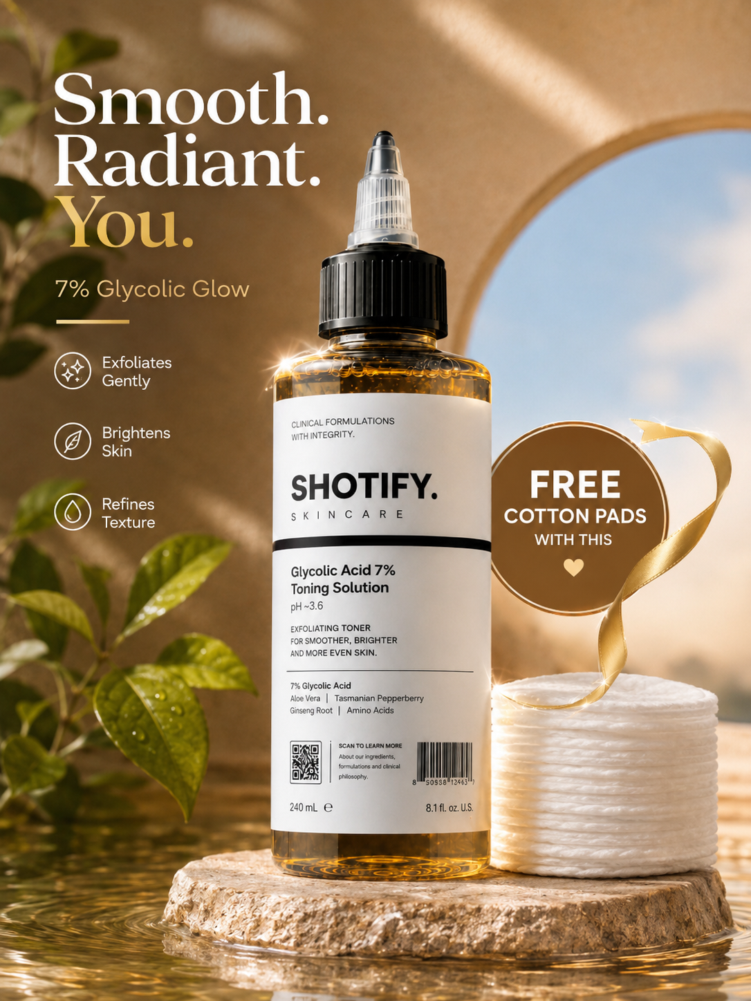 Glycolic Acid 7% Toning Solution