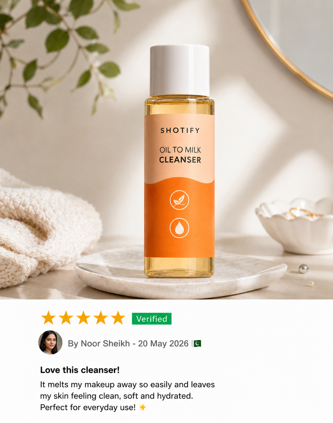 OIL TO MILK CLEANSER BY SHOTIFY