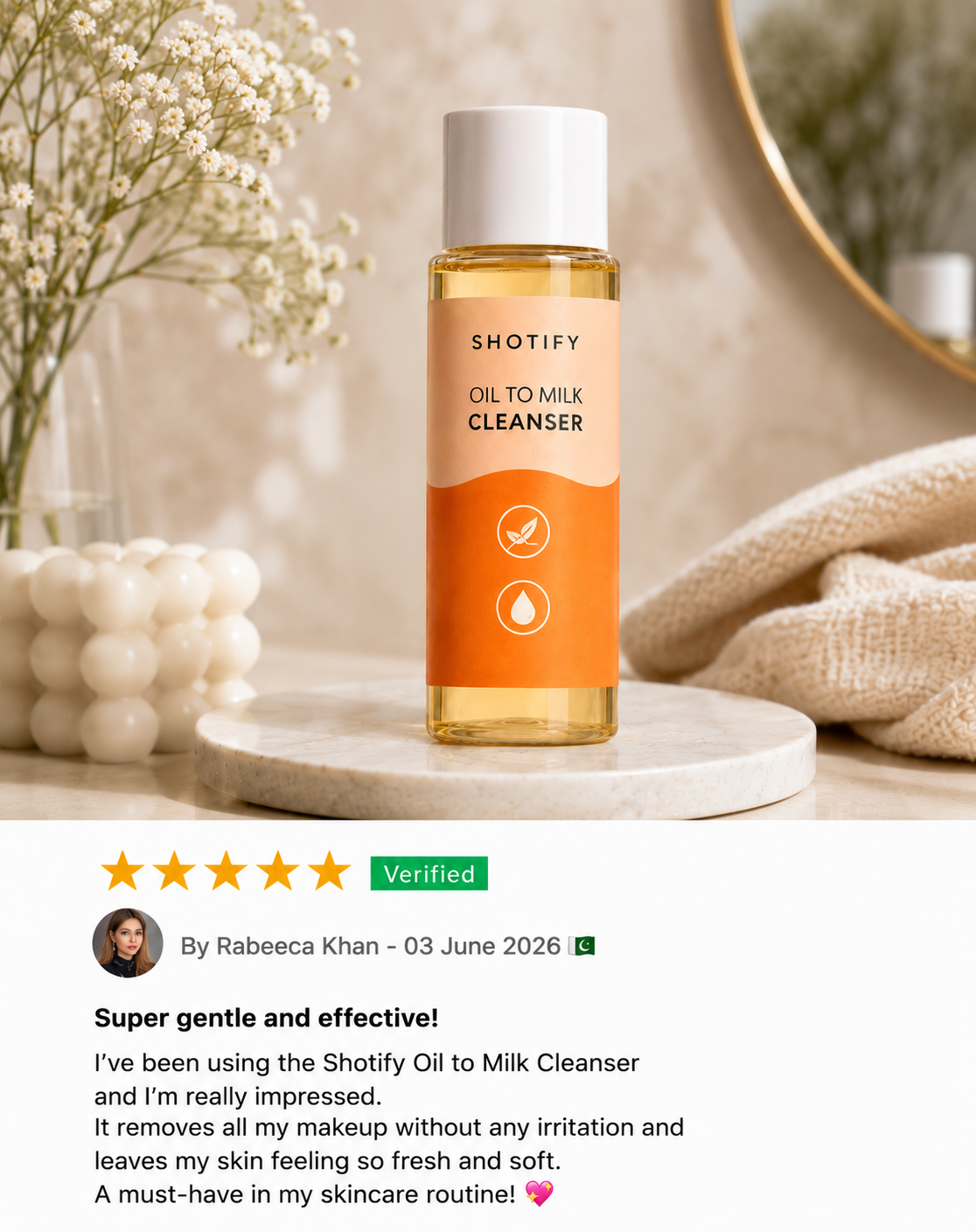OIL TO MILK CLEANSER BY SHOTIFY