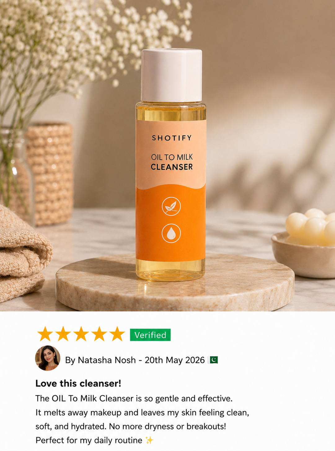 OIL TO MILK CLEANSER BY SHOTIFY