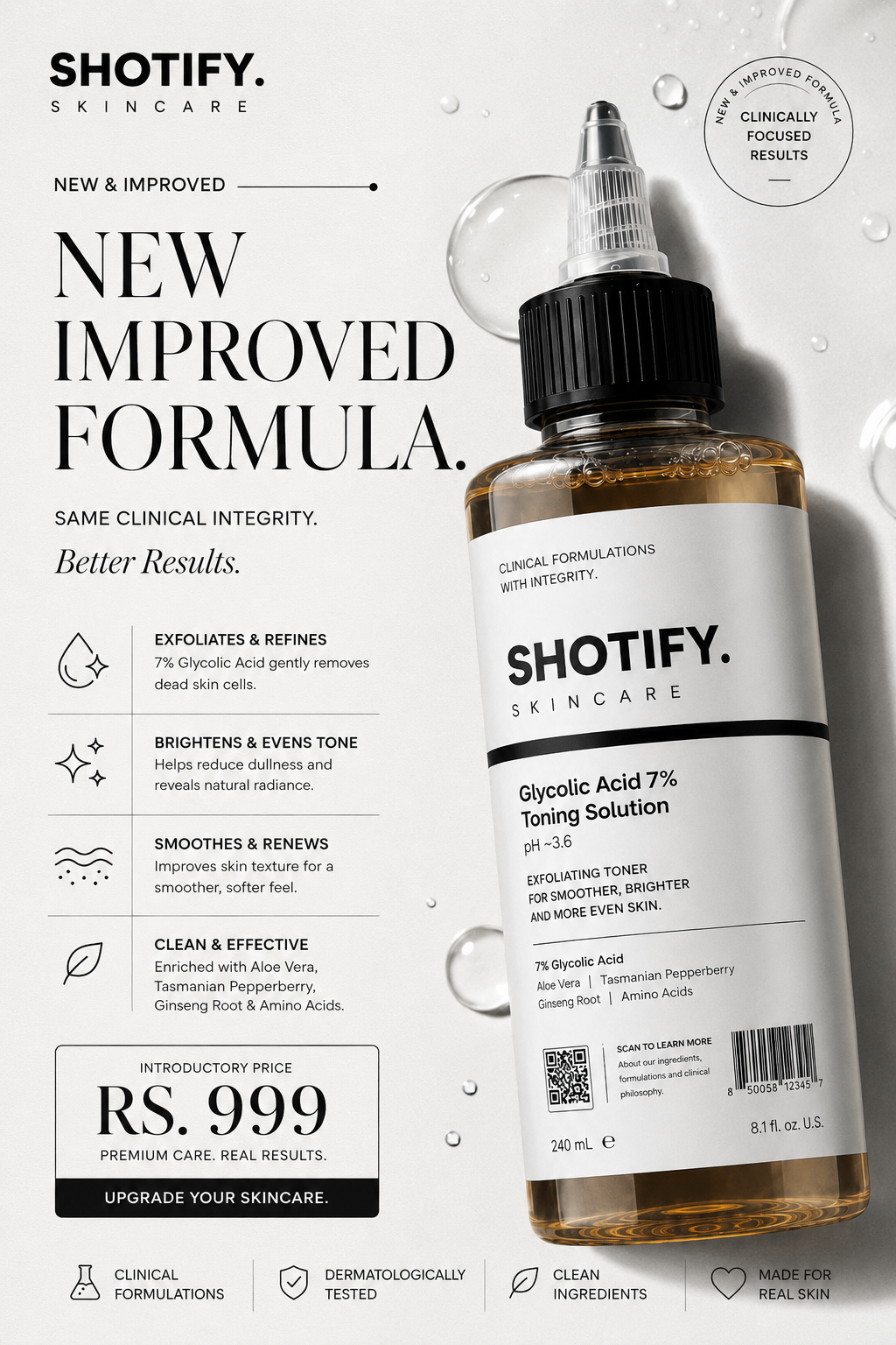 Glycolic Acid 7% Toning Solution