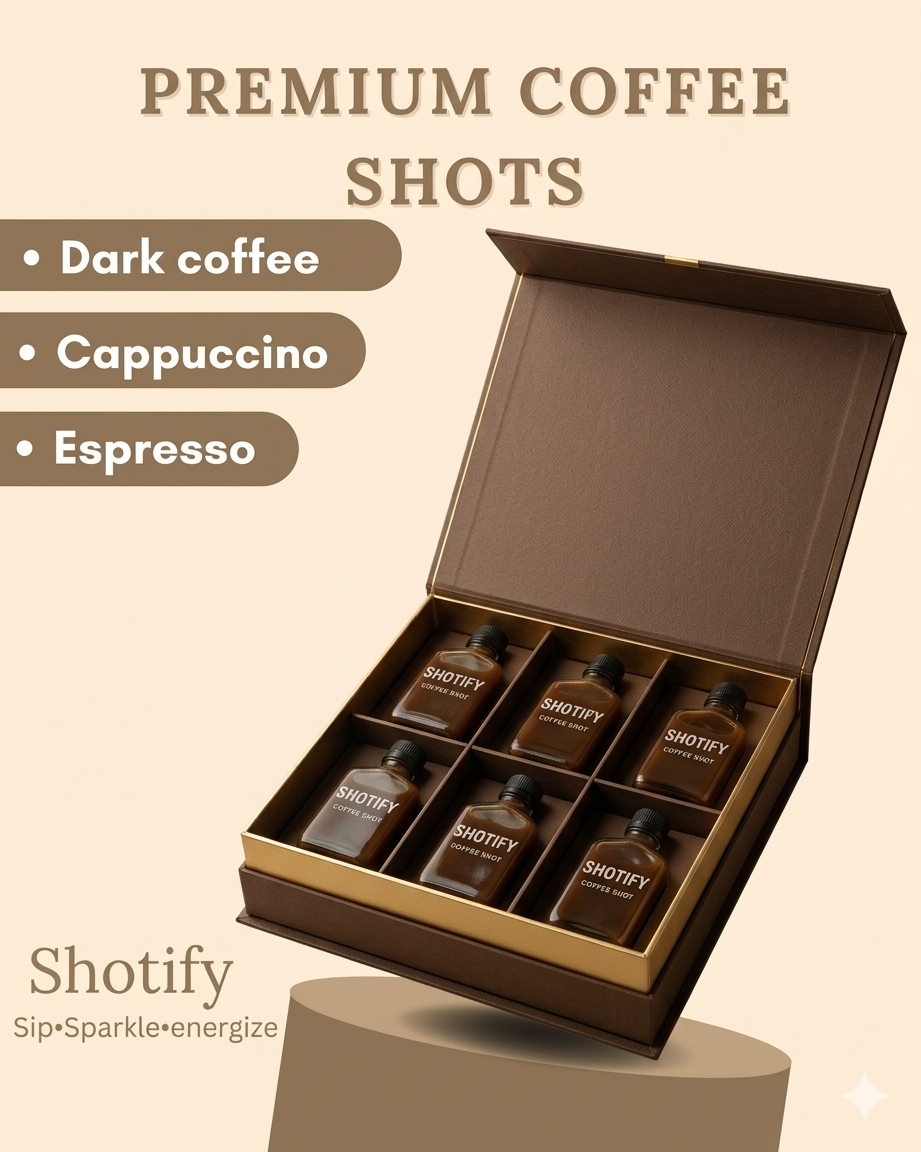 Box of 9 Coffee Shots