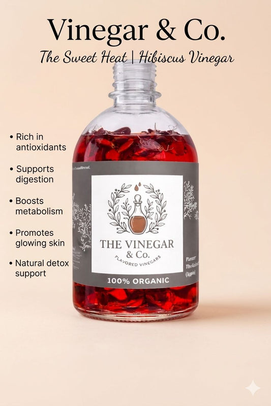 🌺🔥 THE SWEET HEAT – HIBISCUS VINEGAR