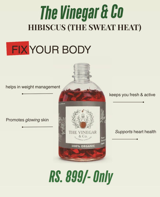 🌺🔥 THE SWEET HEAT – HIBISCUS VINEGAR